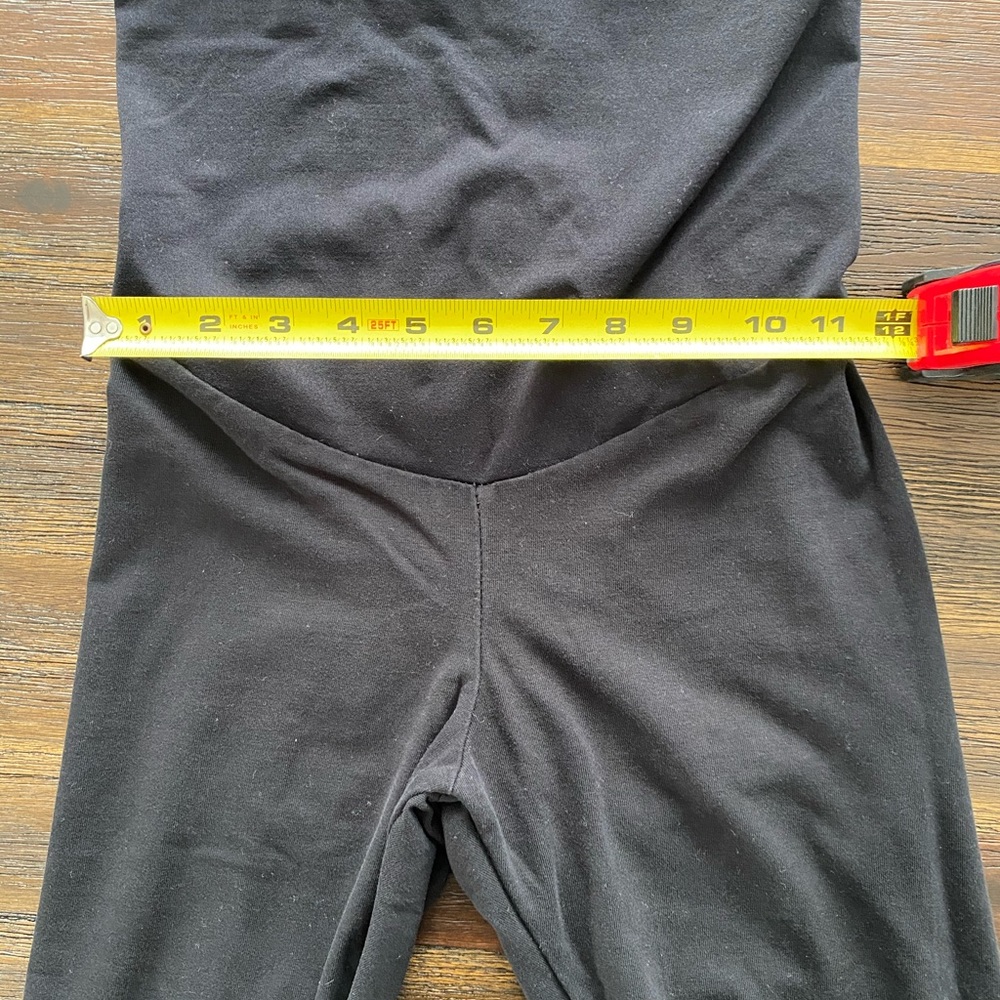 Motherhood Maternity Stretch Crop Belly Leggings - Picture 8 of 9